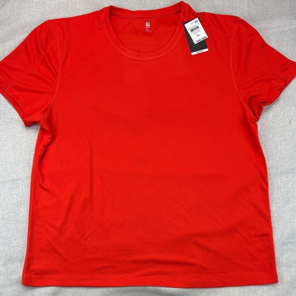 Performance Tee Mens Moisture-Wicking Crewneck T-Shirt Size S